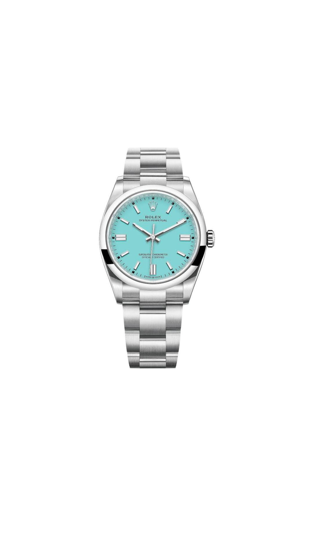 Rolex Oyster Perpetual 36 Tiffany Blue 126000 Elevate Concept